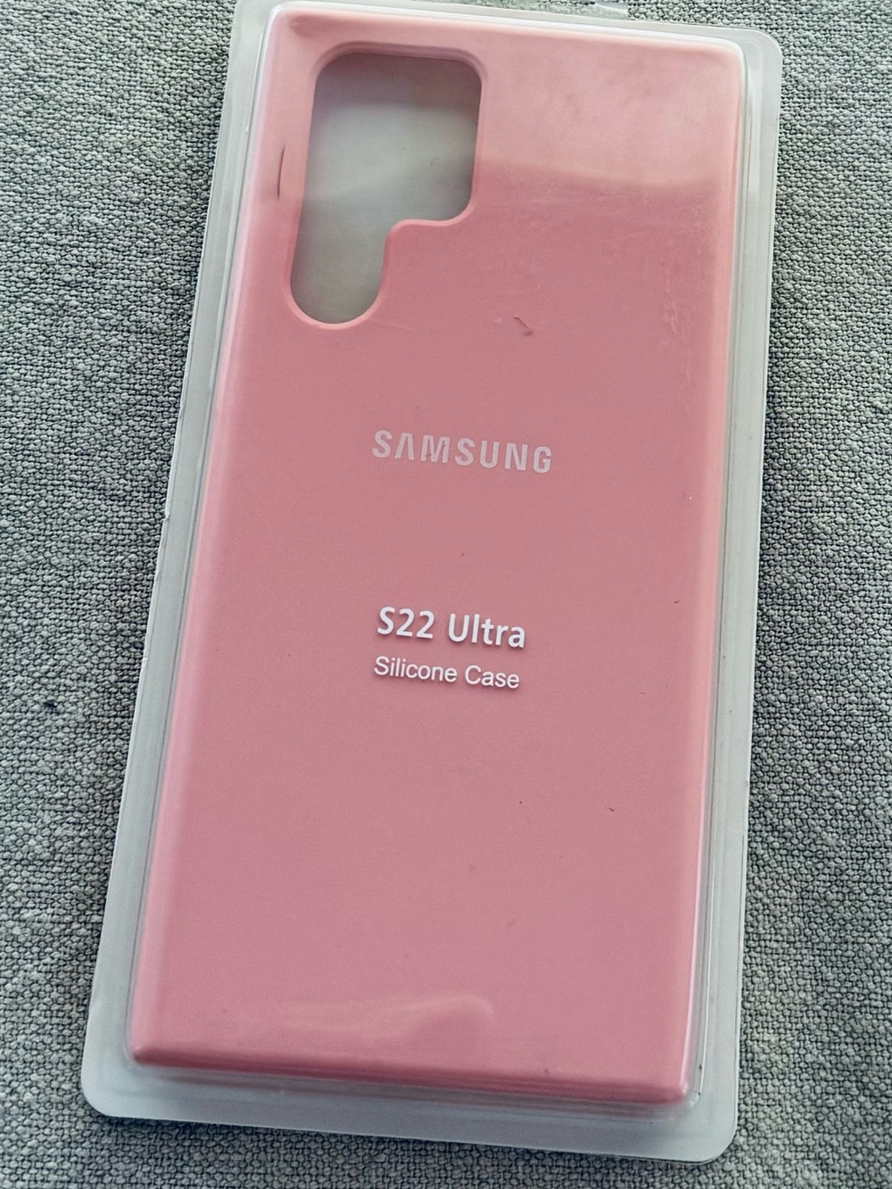 Samsung S22 Ultra Silicone Case - Rose Pink